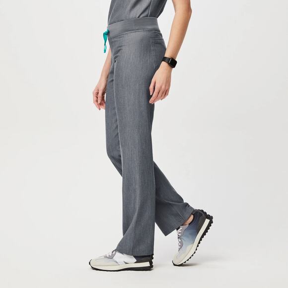 FIGS Livingston Basic Scrub Pants Graphite Gray Women’s Small Healthcare Nursing - Picture 11 of 16
